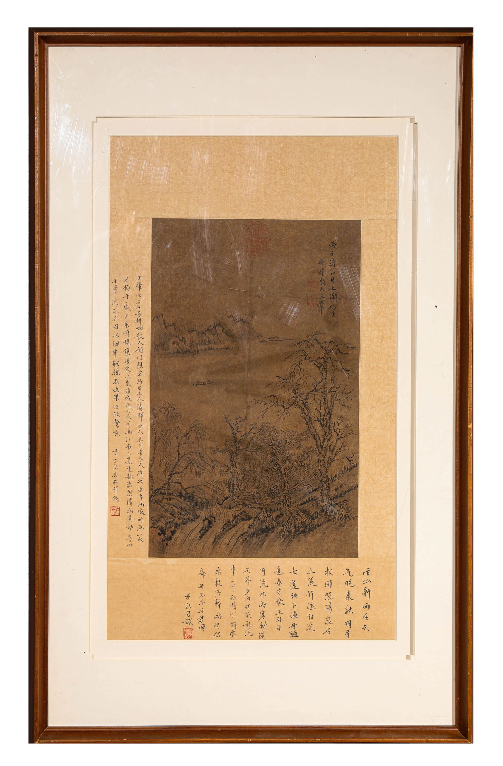 WANG HUI (ATTRIBUTE TO, 1632-1717): Width:24cm Height:39cm