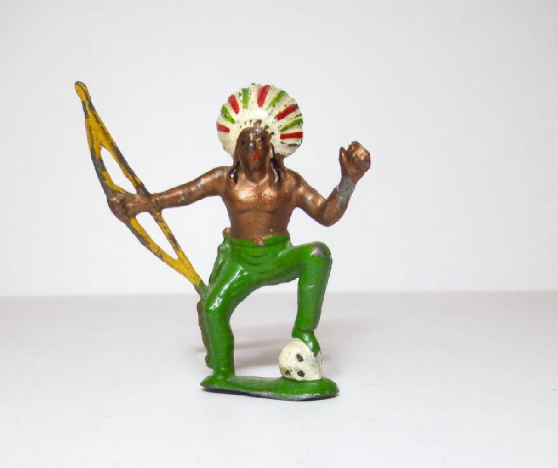 Charbens Rare Indian Chief with Foot on Skull (1 of 1)