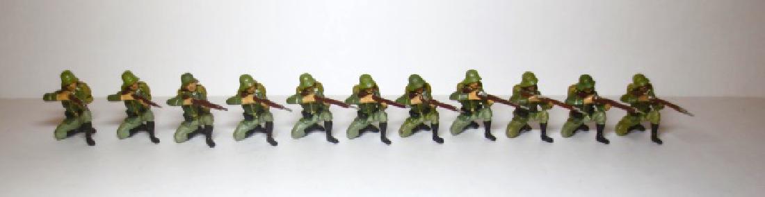 Lineol Composition WW2 German Infantry Firing (1 of 1)
