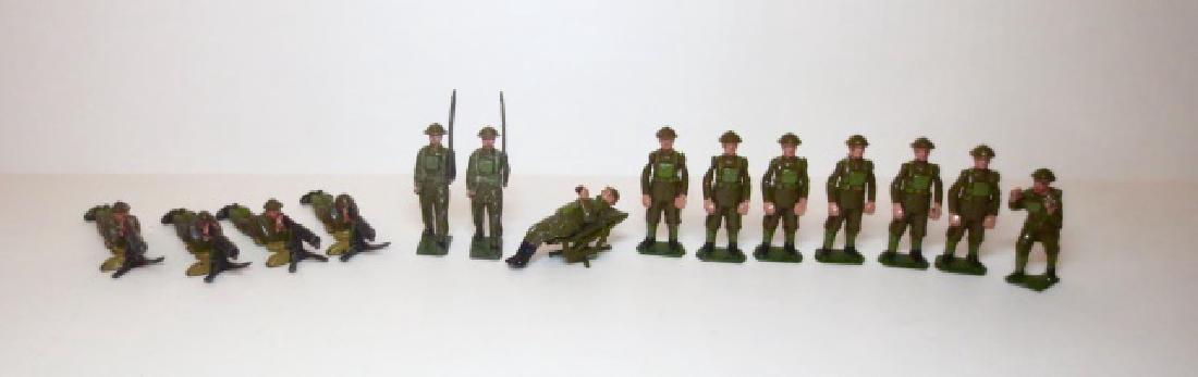 Britains Khaki Infantry Assortment (1 of 1)