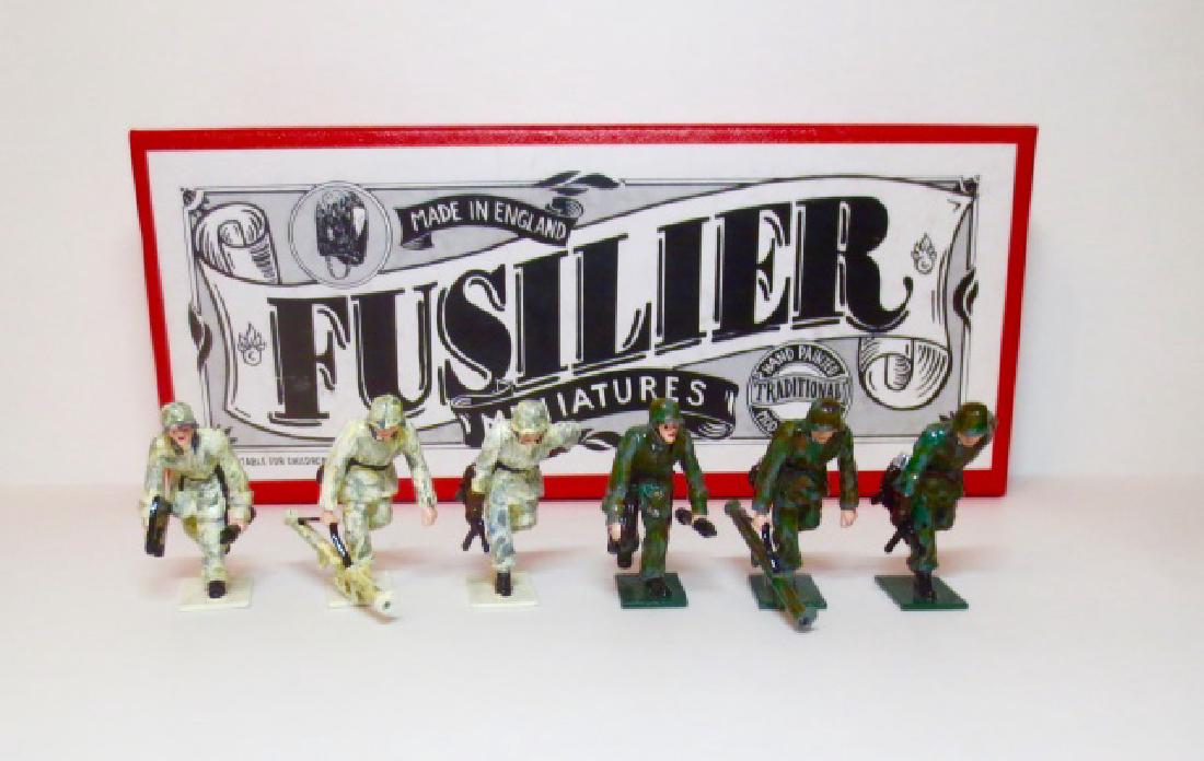 Fusilier WW2 Rocket Section Eastern/ Western: 6 pieces. Set #19C. Very good condition. Box very good.
