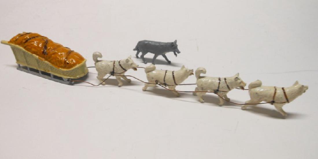 Taylor and Barrett RARE Artic Sled and Wolf (1 of 1)