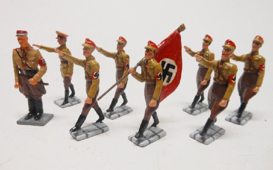 Palmetto German Brownshirts: Post War. 8 pieces. Condition excellent