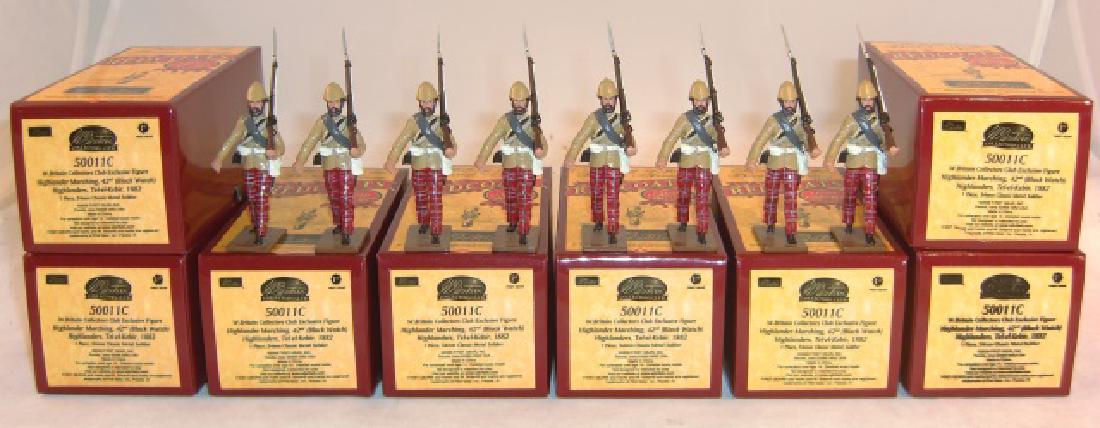 Britains Redcoats Collectors Club 8 x #50011c (1 of 1)