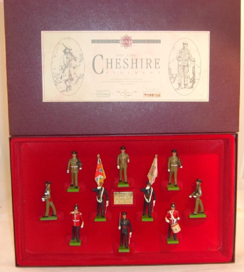 Britains Limited Edition #5189 The 22nd Cheshire: #5189 The 22nd Cheshire Regiment; No. 000126 of 7,000; 10 figures; excellent in excellent box