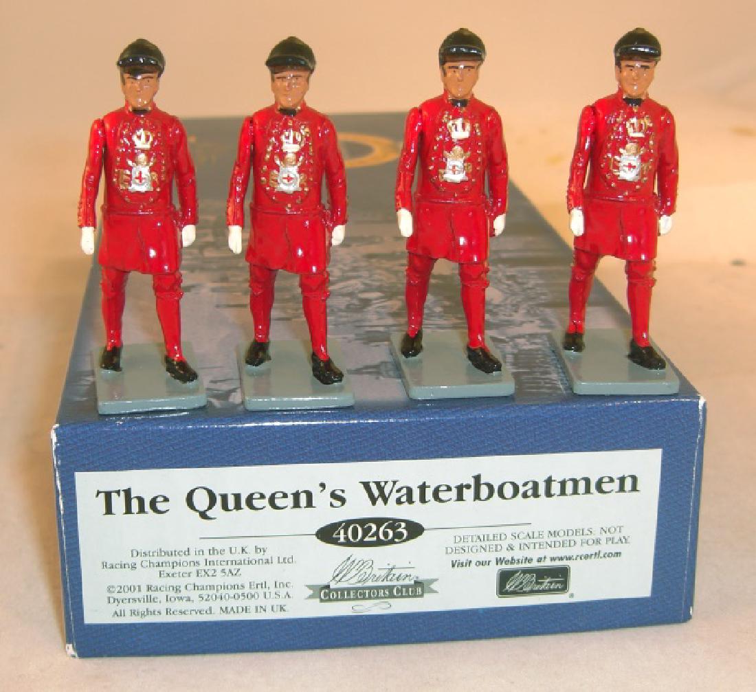 Britains Golden Jubilee Collectors Club #40263: #40263 The Queen's Waterboatmen; 4 figures; excellent in excellent box