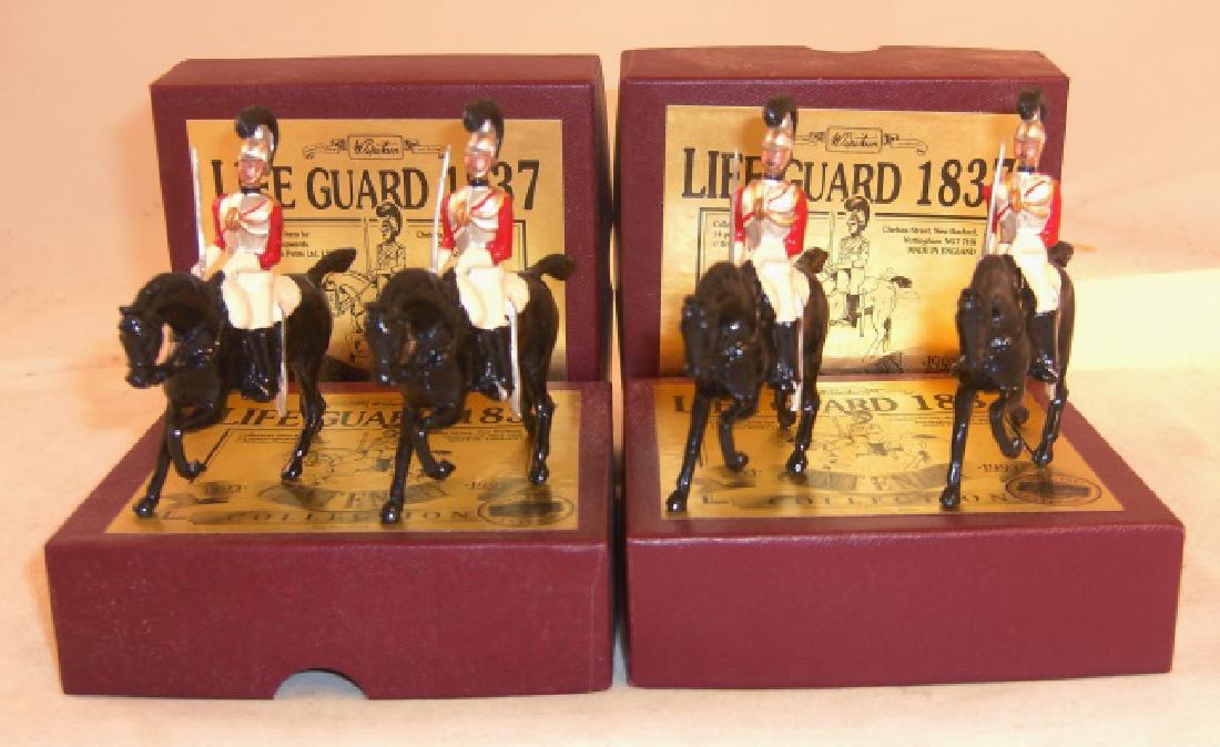 Britains Centenary Collection 4 x #8824 Life Guard (1 of 1)
