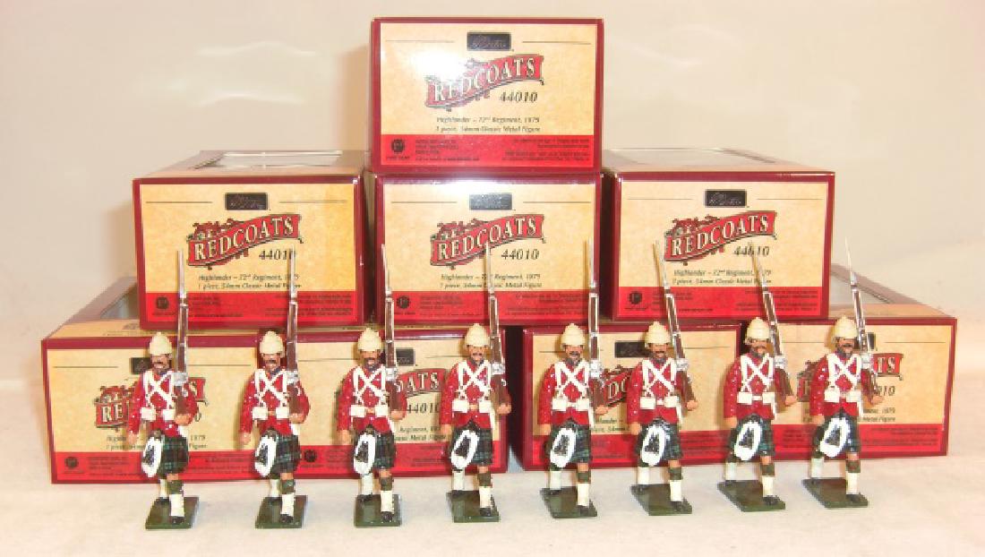 Britains Redcoats 8 x #44010 Highlander (1 of 1)