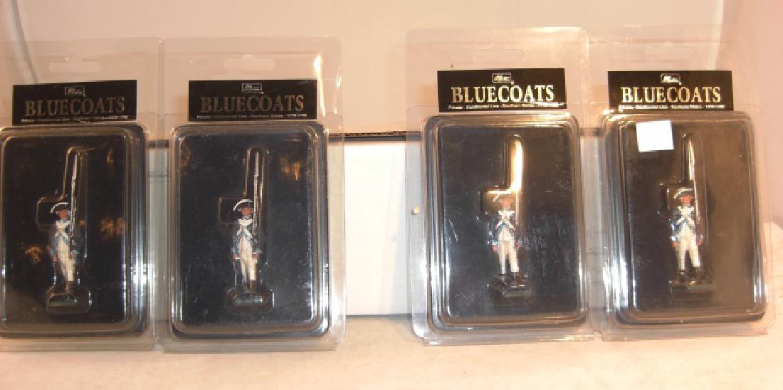 Britains Bluecoats 4 x 46000 Private Continental (1 of 1)