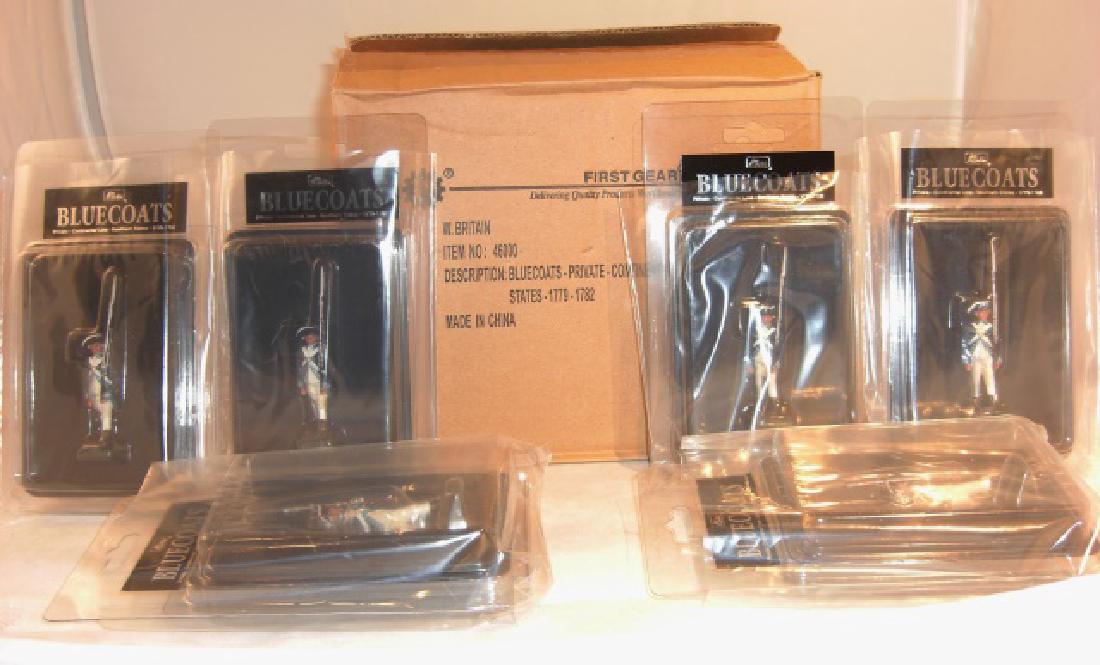 Britains Bluecoats 6 x #46000 Private (1 of 1)