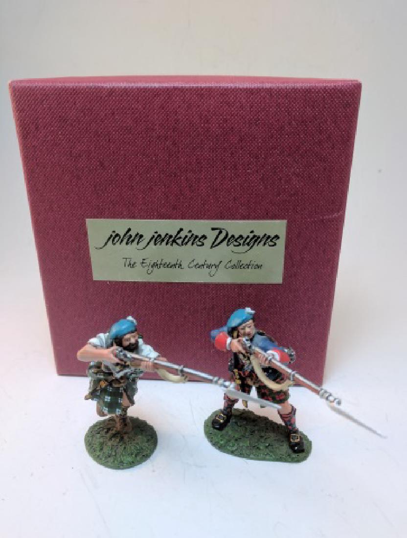 John Jenkins JR-02 Highlanders with Muskets: 2 Pieces Condition Excellent Box Excellent