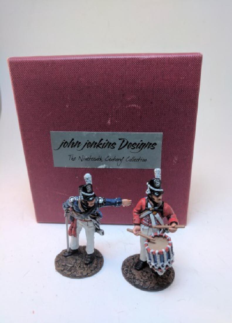 John Jenkins USCH Scotts Brigade Officer & Drummer: 2 Pieces Condition Excellent Box Excellent