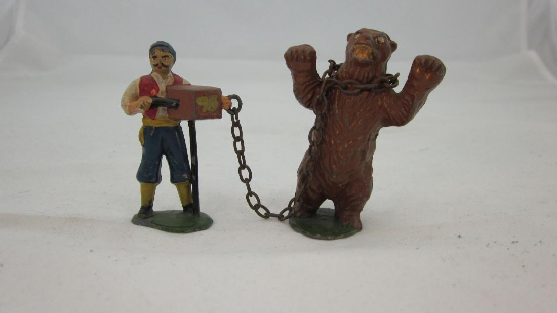 Timpo Gypsy Organ Grinder and Dancing Bear (1 of 1)