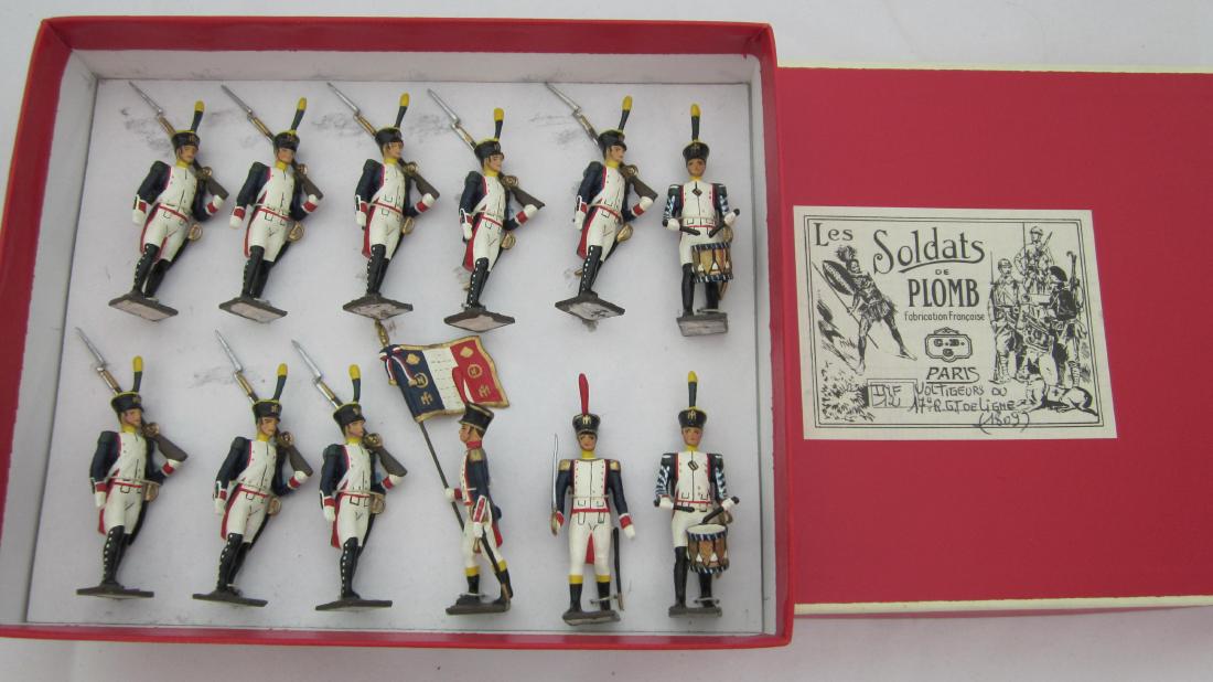 Mignot Set #36 French Voltiguers 1809 (1 of 1)