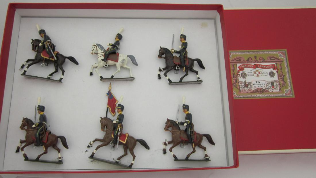 Mignot Set #274 English Hussar Cavalry 1914 (1 of 1)