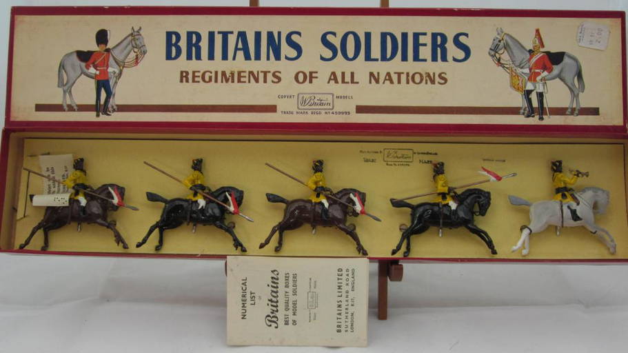 Britains Set 47 Skinners Horse Indian Lancers