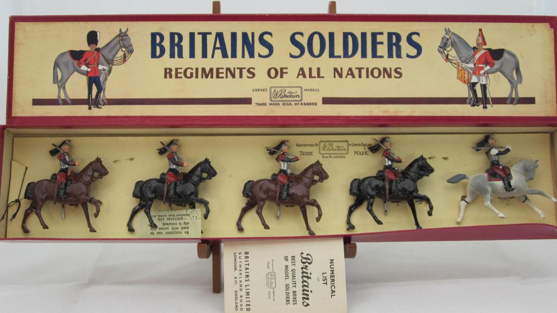 Britains Set #138 French Cuirassiers (1 of 1)