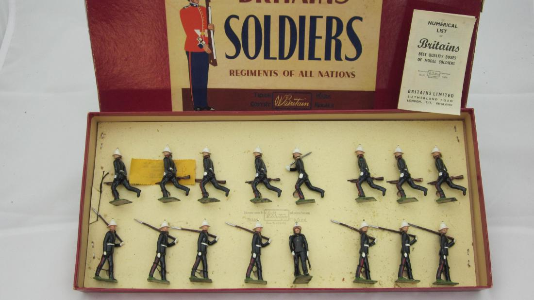 Britains Set #1284 Royal Marines Display (1 of 1)