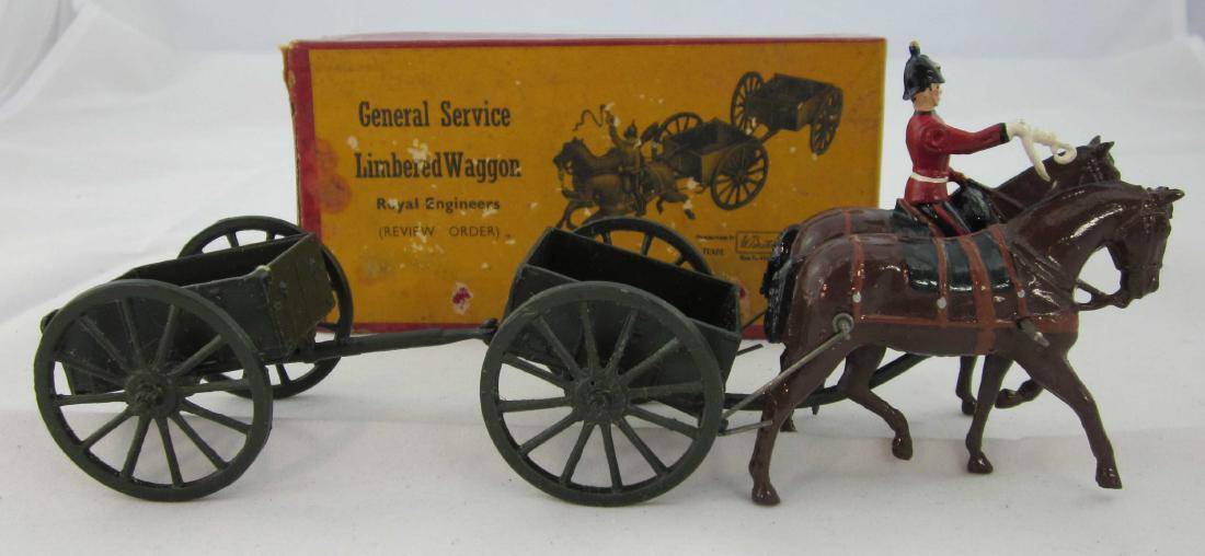 Britains Set #1330 Engineers Limbered Wagon (1 of 1)