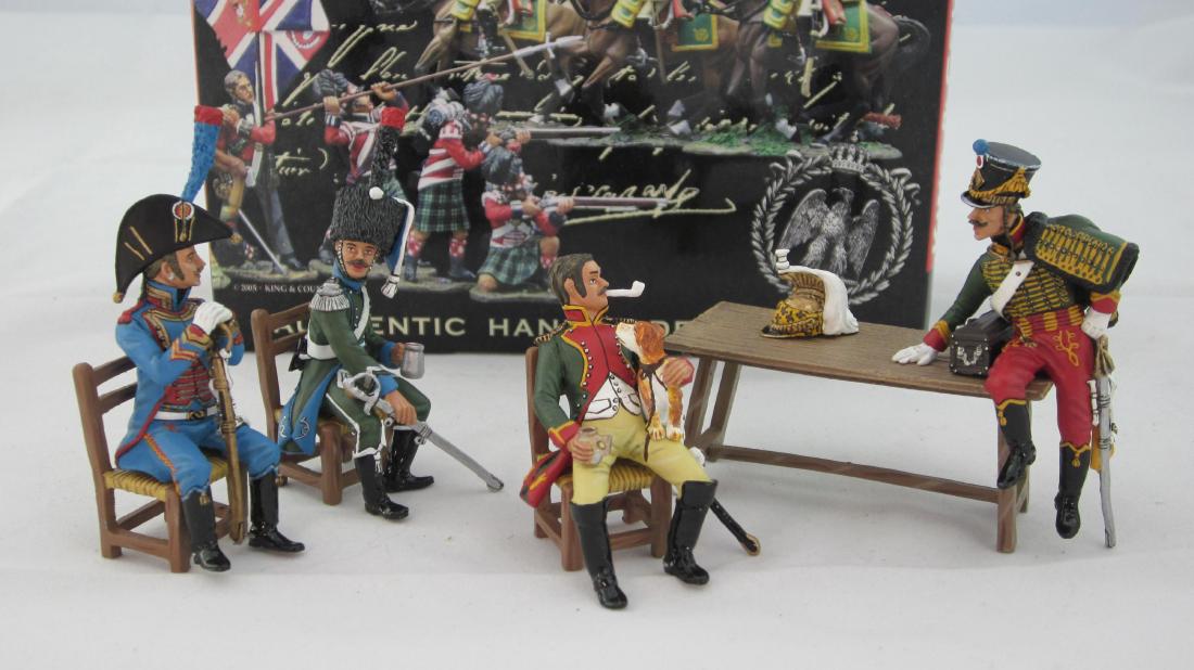 King & Country #NA082 French Cavalry Types (1 of 1)