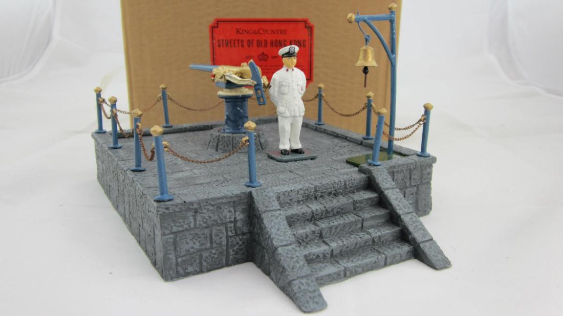 King & Country #HK059 Noon Day Gun Set: Noon Day Gun Set. 6 pieces. Condition Mint in very good brown cardboard box