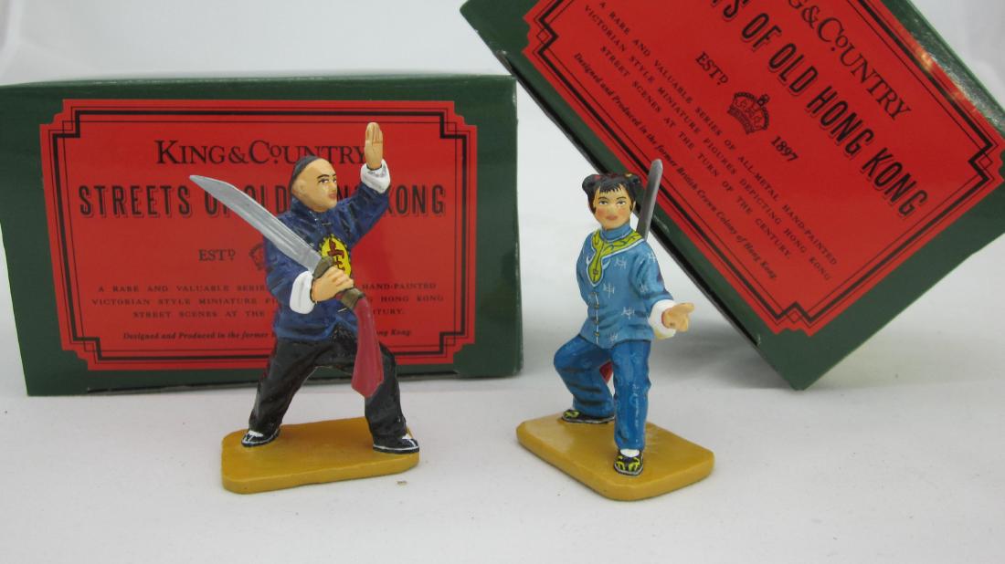King & Country #HK061A Guy & Girl Tai Chi Set (1 of 1)