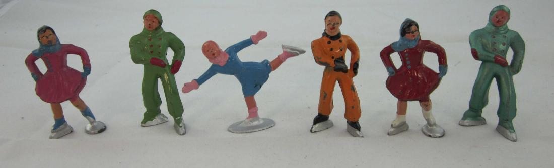 Assorted Barclay Dimestore Winter Skaters (1 of 1)