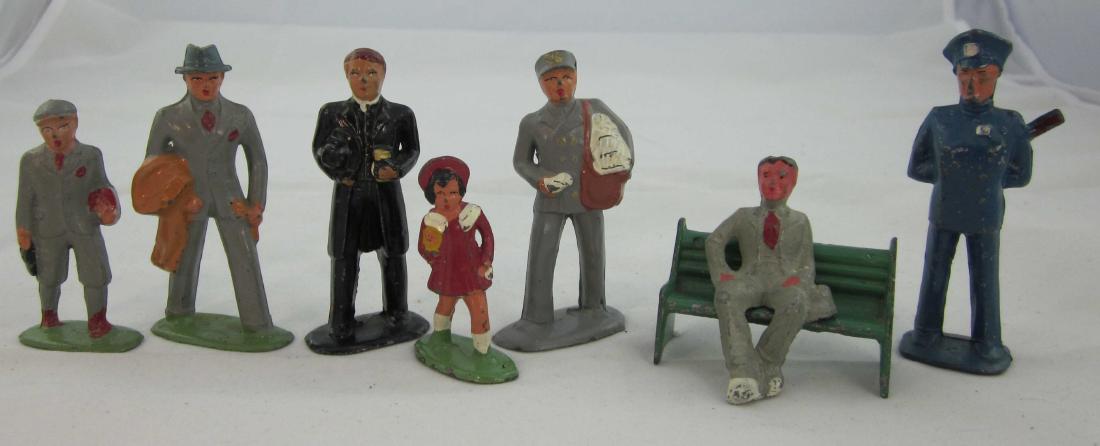 Assorted Barclay & Manoil Dimestore Civilians (1 of 1)