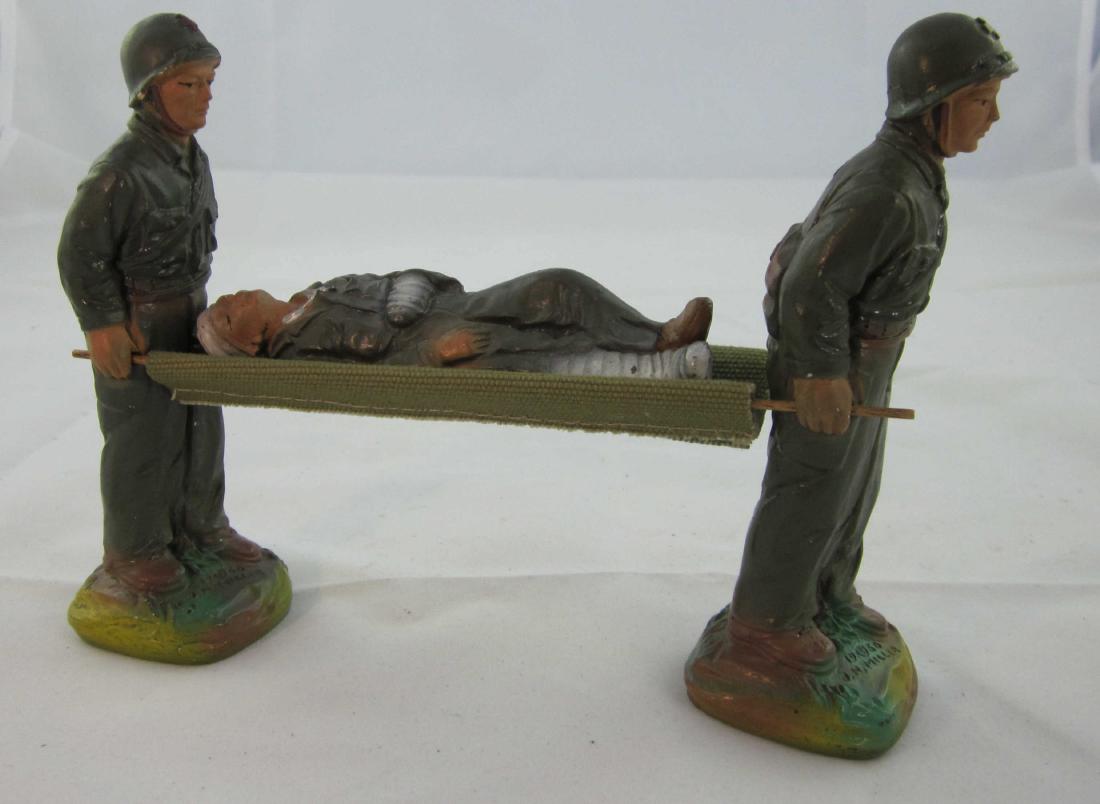 J.H Miller Plaster WWII/Korean War U.S. Soldiers (1 of 1)