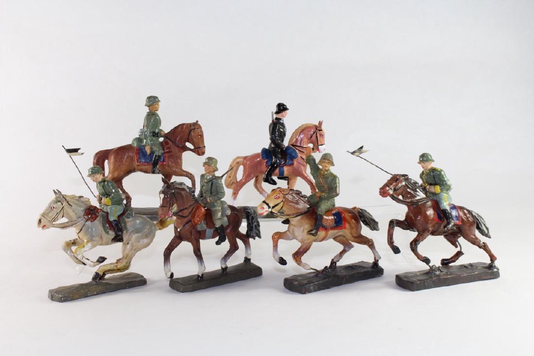 Lineol/ Duro/ Elastolin 70mm German Cavalry (1 of 1)
