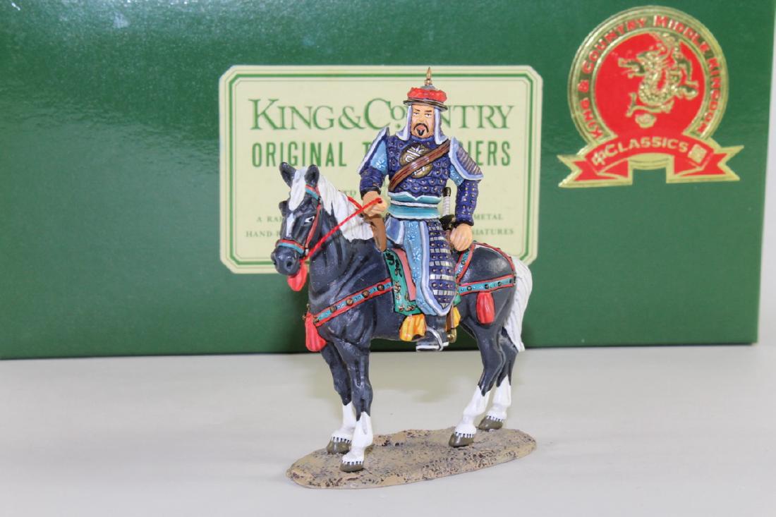 King And Country Middle Kingdom Classics: Chinese Officer On Horseback Near Mint Condition With Very Good Box 2 Pieces