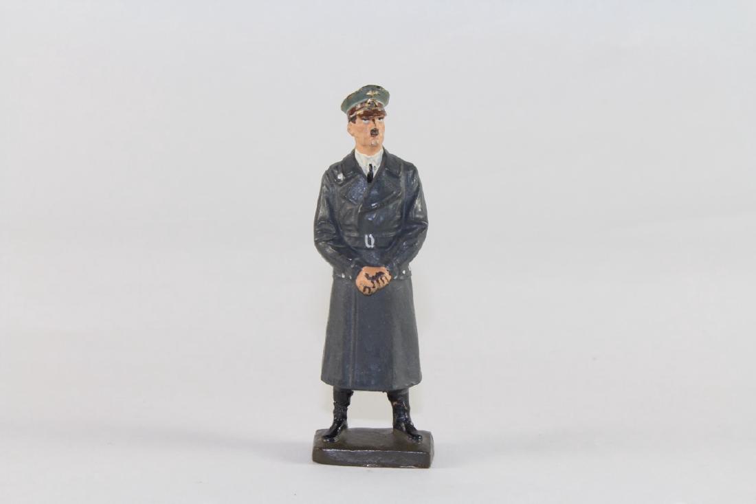 Lineol Adolf Hitler: In Overcoat 70mm Composition Excellent Condition With No Box 1 Piece