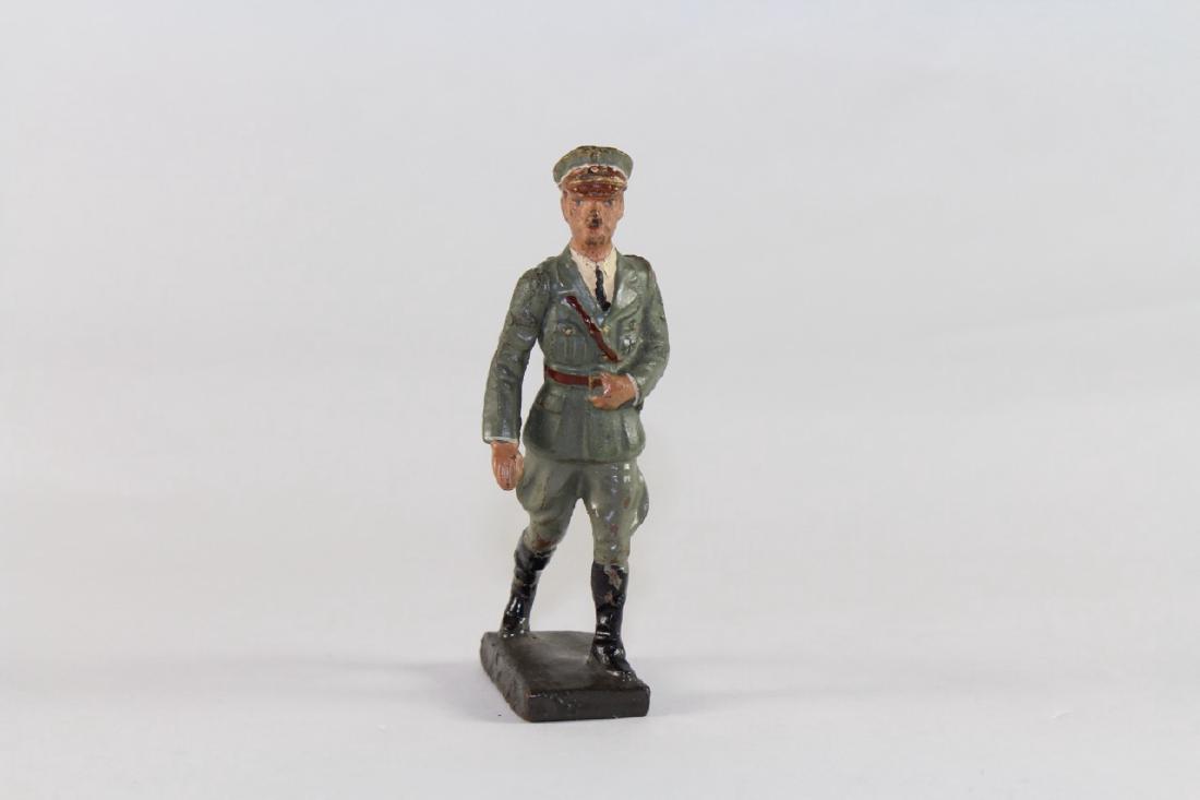 Lineol WWII Personality: Walking Hitler Good/Very Good Condition With Wear To Face No Box 1 Piece