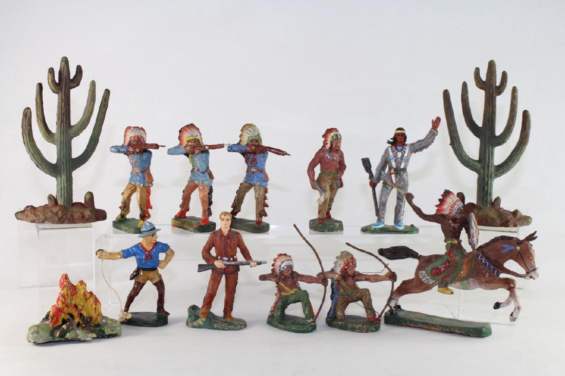 Elastolin Wild West Cowboys & Indians (1 of 1)