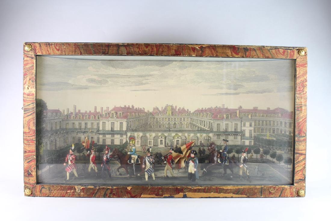 Segom Hanging Diorama: Napoleonic Excellent Condition No Box 1 Piece **Additional $25 shipping charge due to large lot size.