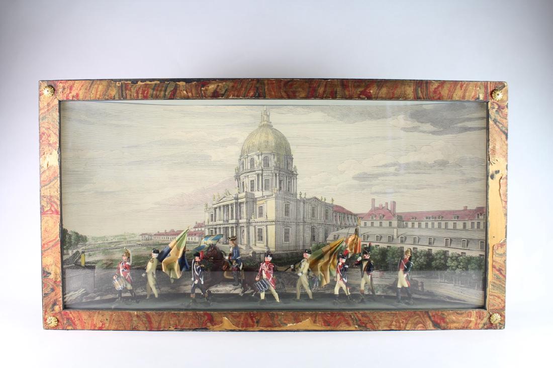 Segom Hanging Diorama: Napoleonic Excellent Condition No Box 1 Piece **Additional $25 shipping charge due to large lot size.