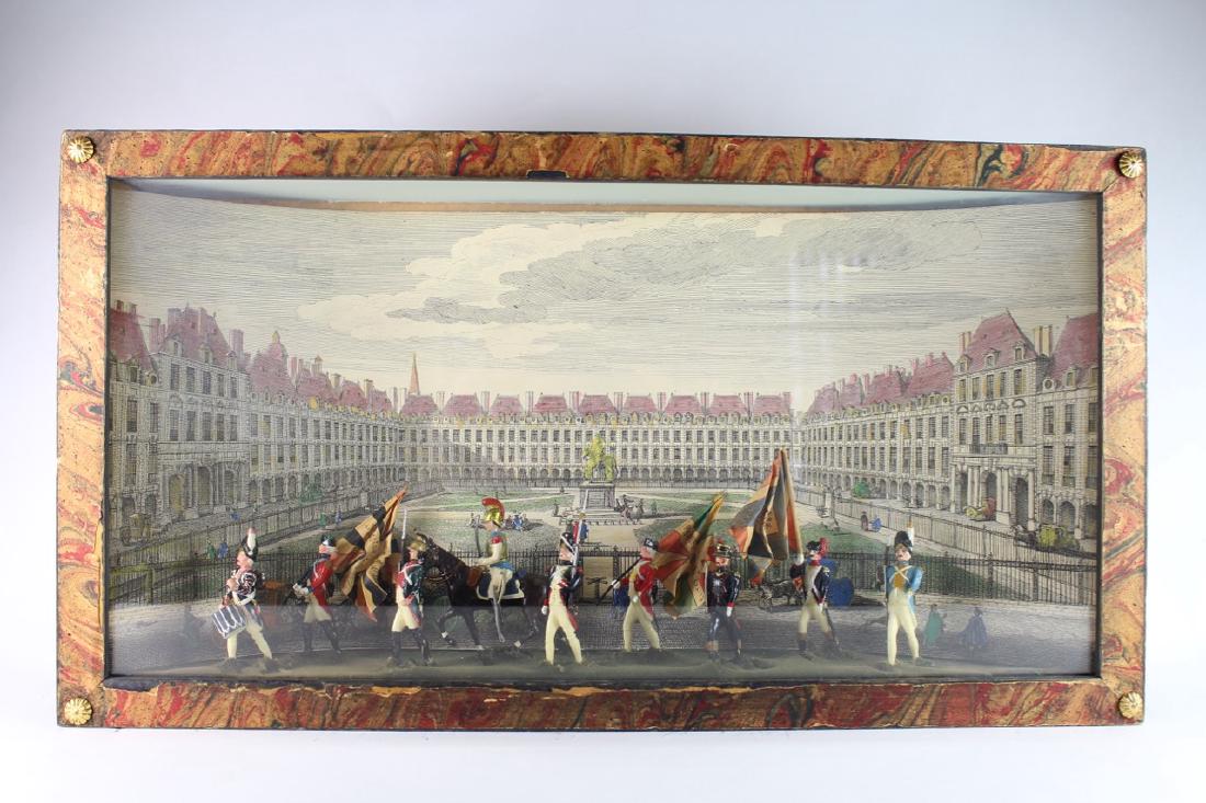 Segom Hanging Diorama: Napoleonic Excellent Condition No Box 1 Piece **Additional $25 shipping charge due to large lot size.
