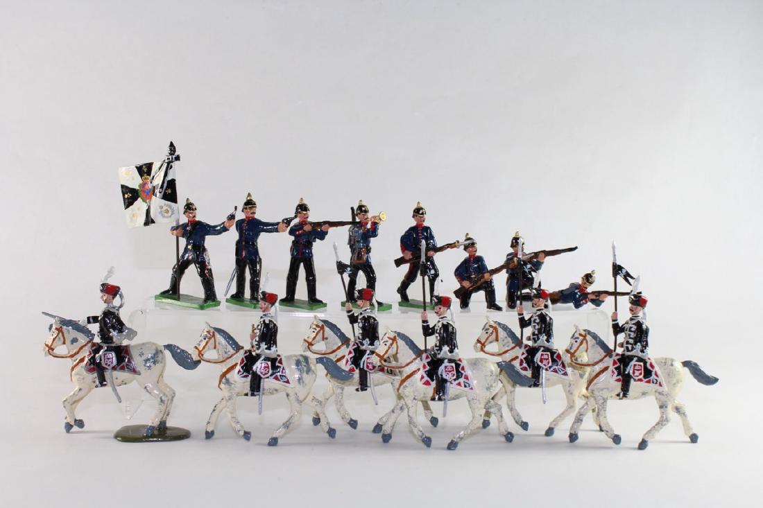 Sarum Soldiers Ltd Imperial German Army: Prussians And Leib Hussar Regt. 1 Excellent Condition Very Good Box 14 Pieces