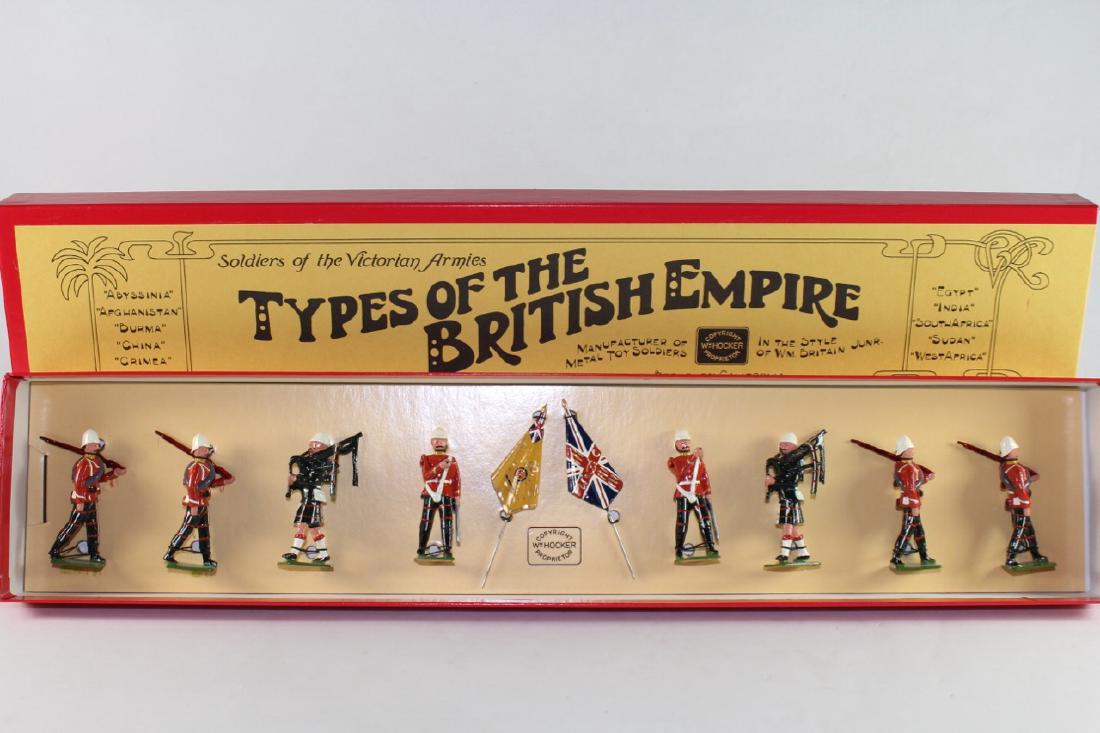 Hocker Set #84/46 91st Highlanders With Colours (1 of 1)