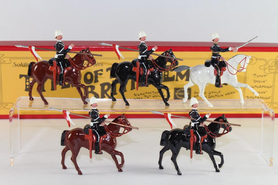 Hocker Set #87/17 17th Lancers 1879 (1 of 1)