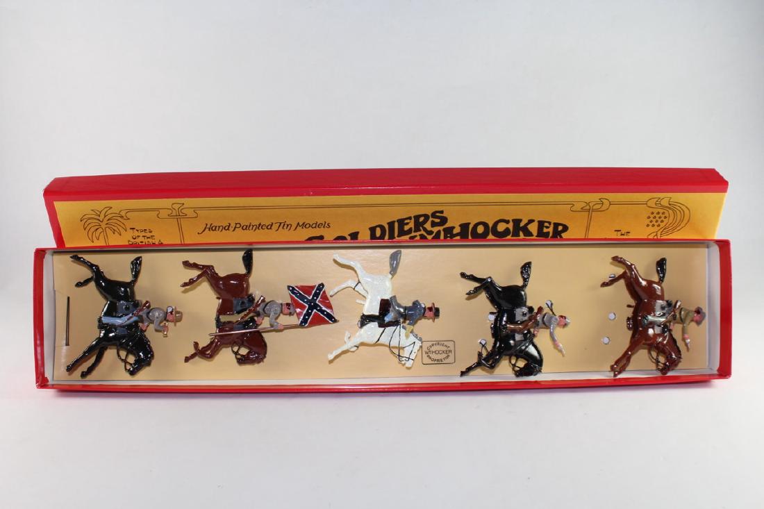 Hocker Set #379/9 Confederate Cavalry Charging (1 of 1)