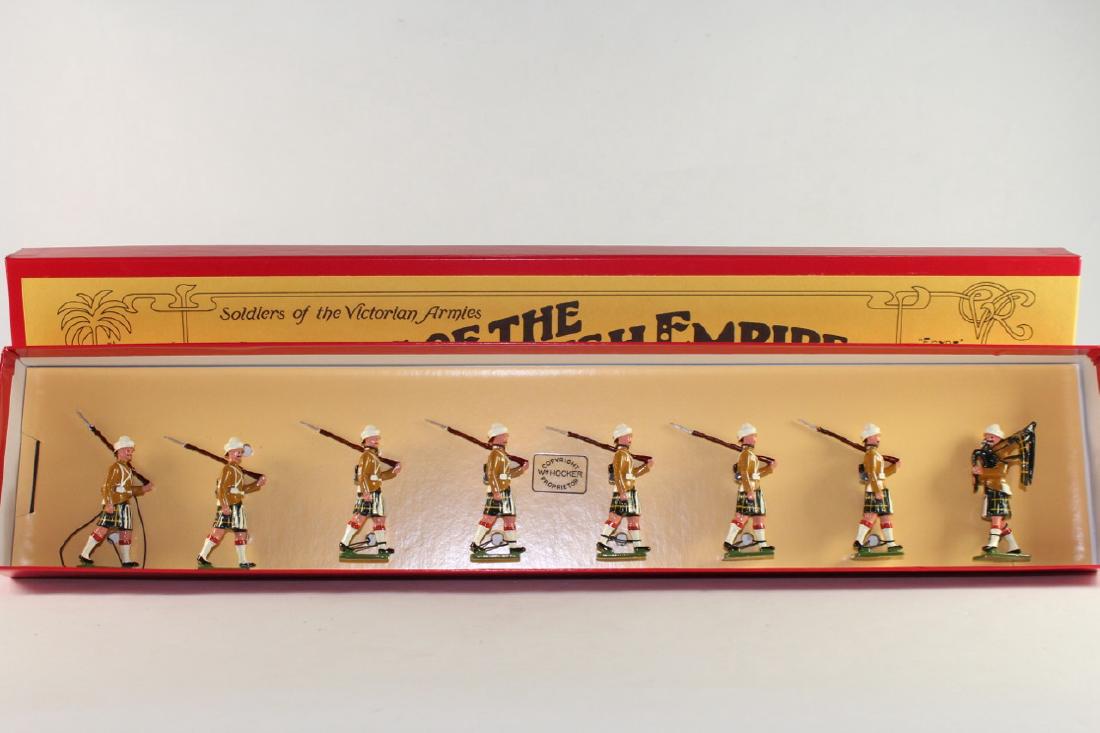 Hocker Set #392/8 British Highlanders Marching 1890 (1 of 1)