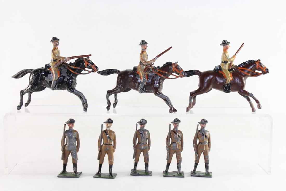 Britains Set #6 Boer Cavalry And Infantry (1 of 1)