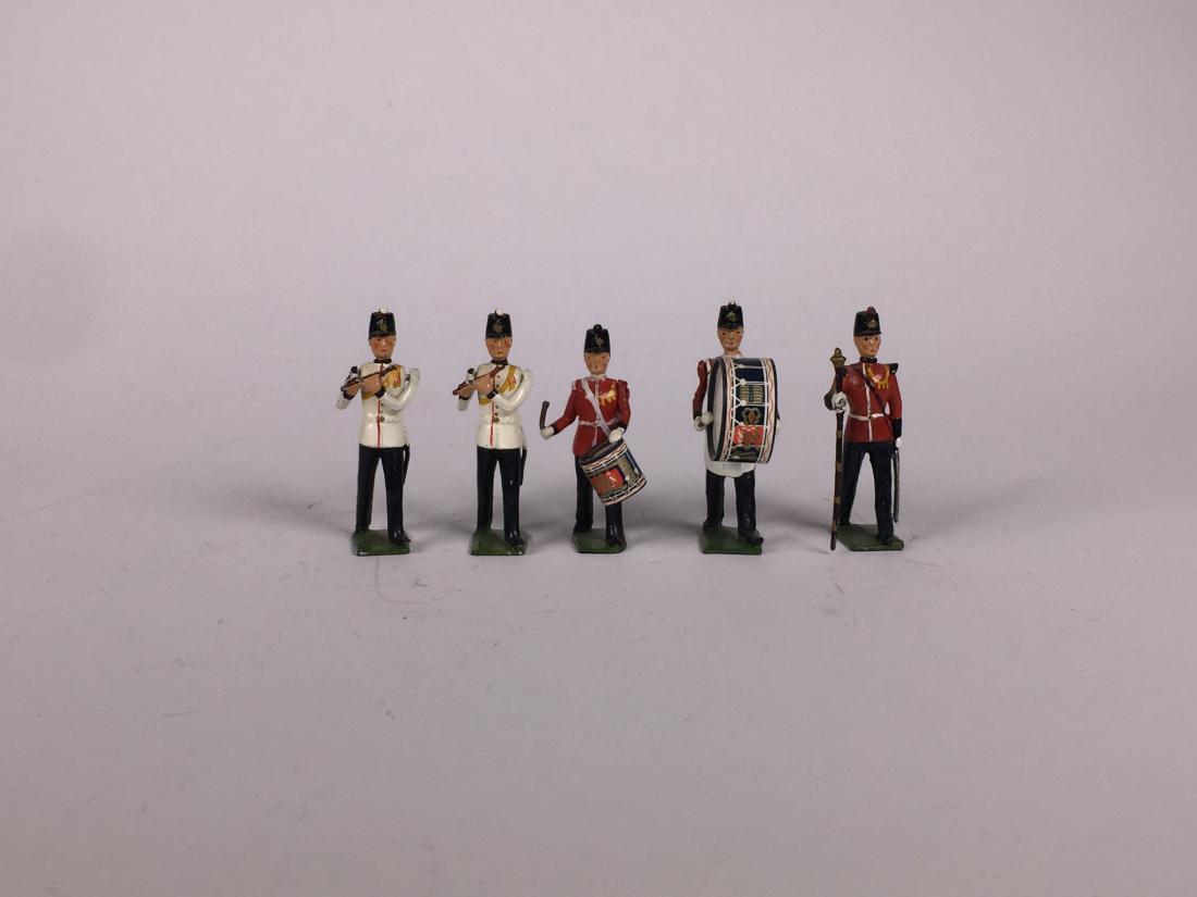 Britains Set #2177 Fort Henry Guard Band: Post War. Unboxed. 5 Pieces. Condition Figures Excellent.