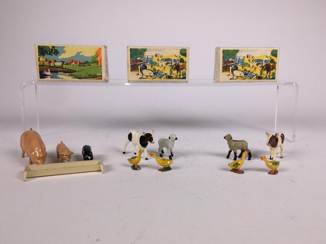 Britains Farm Sets 2X #5027 and #5030 Pigs, Lambs (1 of 1)