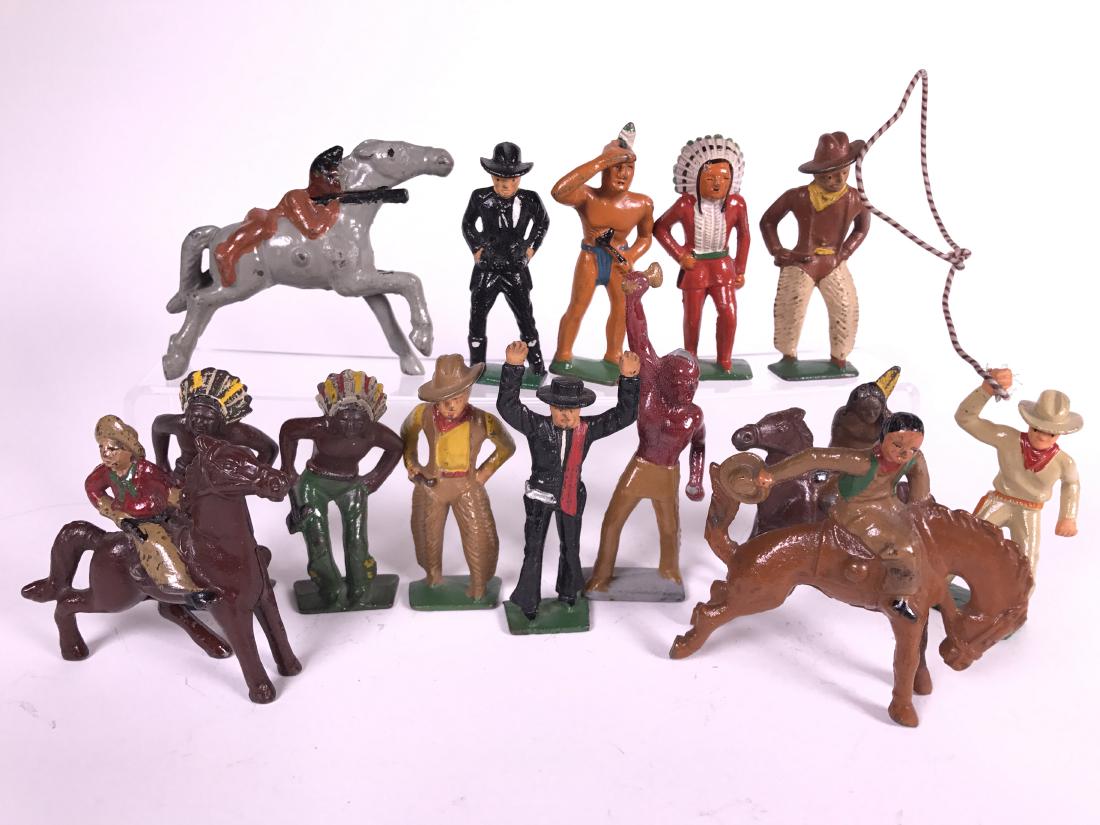 Grey Iron Cowboys and Indians Assortment (1 of 1)