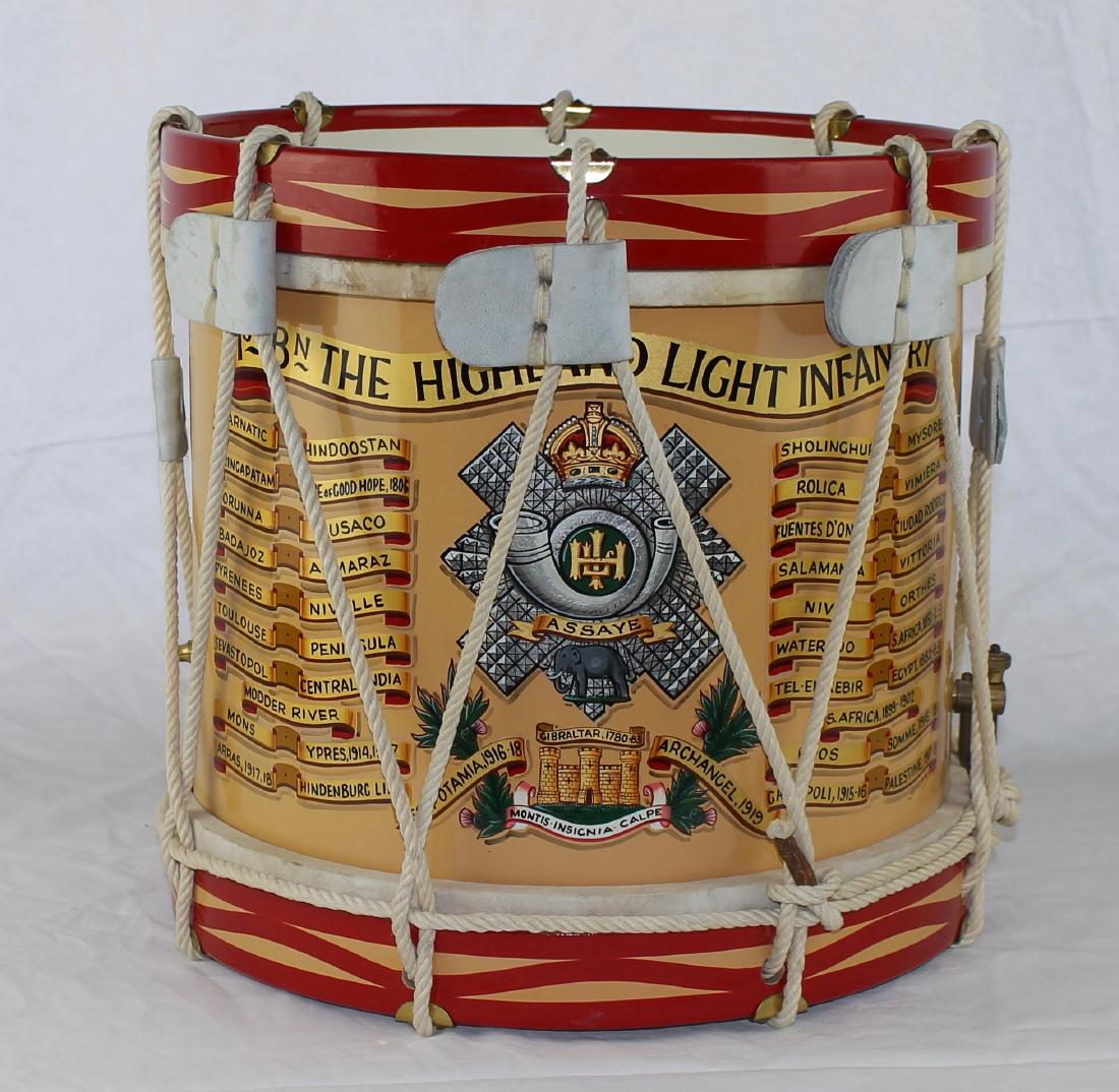 Regimental Drum of the Highland Light Infantry (1 of 2)