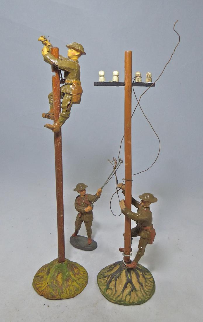 Elastolin 2 US Signal Corps Linemen (1 of 1)