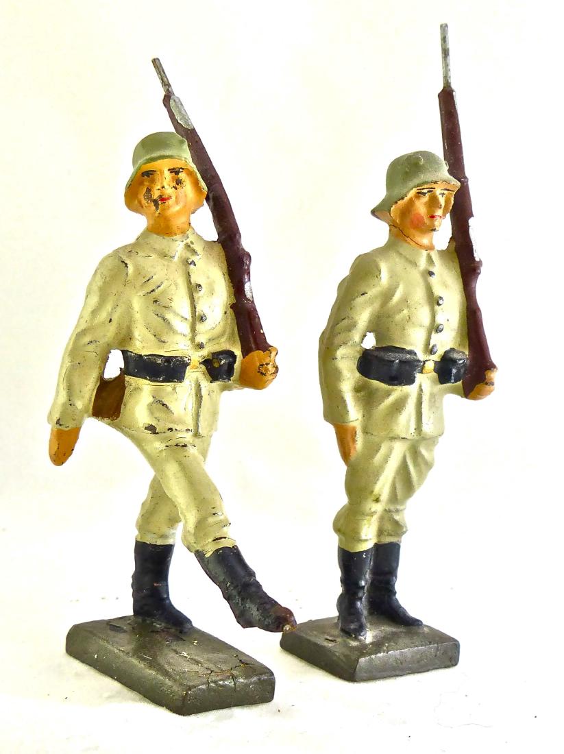 Lineol 2 German Recruits in Fatigues (1 of 1)