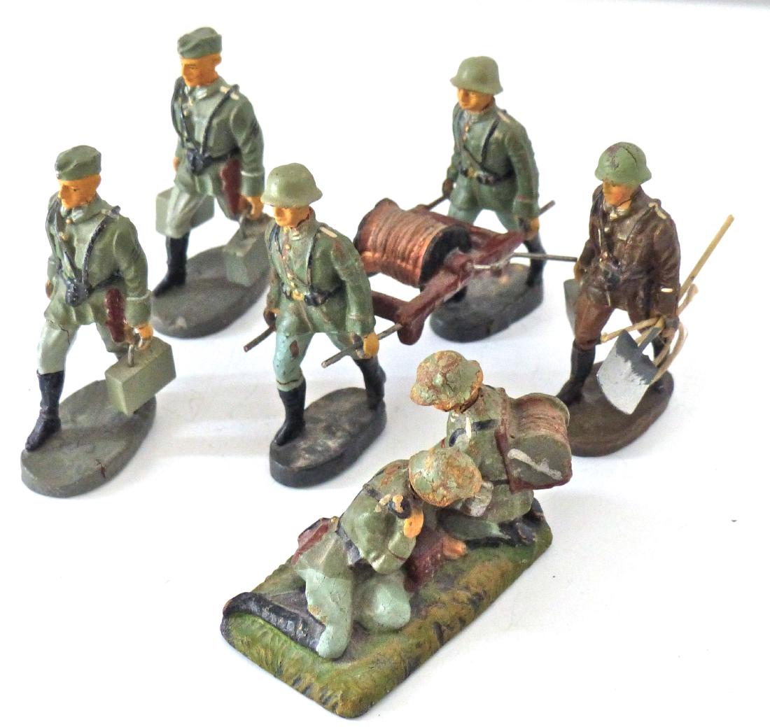 Elastolin Signal Corps Cable Roll Ammo Boxes (1 of 1)